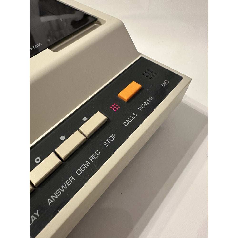 VINTAGE *NEW* 80's Technisonic AS-1500 Answering Machine w/Cassette Tape