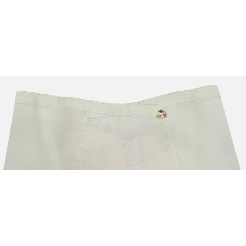 VINTAGE *NEW* 1960's Macbess Women's White Shapewear with Garters Size 5XL USA