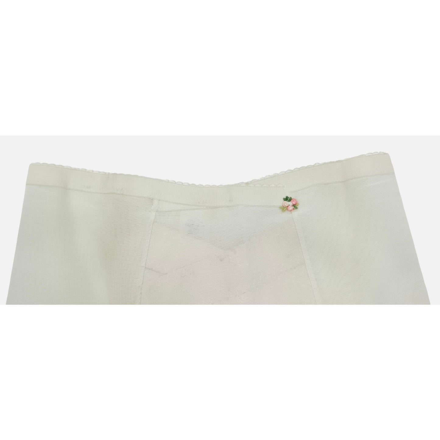 VINTAGE *NEW* 1960's Macbess Women's White Shapewear with Garters Size 5XL USA