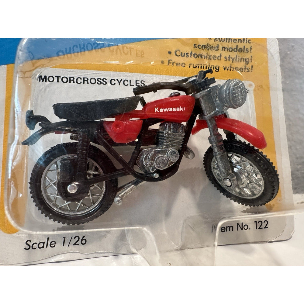VINTAGE *NEW* Kidco Tough Wheels Motorcross Cycles Red Kawasaki F11-250