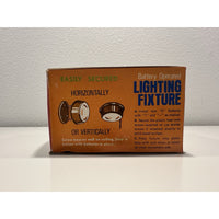 VINTAGE *NEW* 70s Battery Operated Light Fixture Attic Stairs Closets