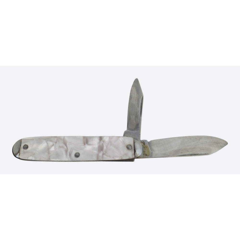 VINTAGE *NEW* 1960's Stainless Steel 2-Blade Pocket Knife