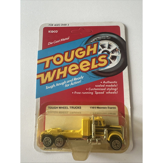 VINTAGE *NEW* 1980's Kidco Tough Wheels Mountain Express Truck Die-Cast Toy