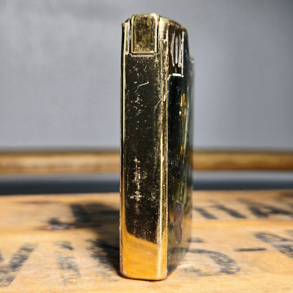 VINTAGE *NEW* 1950's Ron Imperial Green Musical Lighter Japan