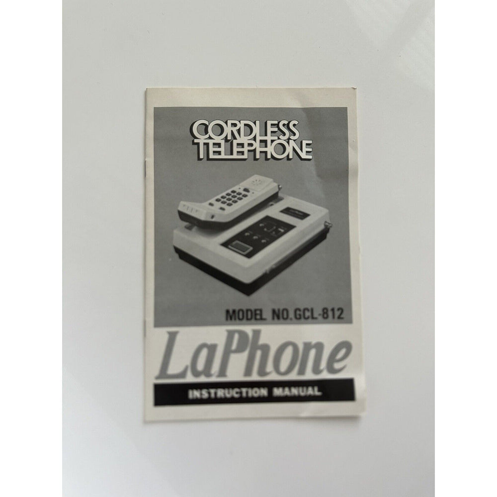 VINTAGE *NEW* LaPhone Portable Cordless Telephone w/ Antenna