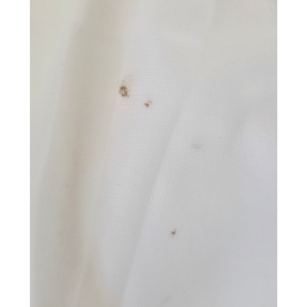 VINTAGE *PRISTINE* 1960's Women's Off-White Slip Skirt with Piping Size S