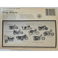 VINTAGE *NEW* 1981 Ridge Rider Red Honda Trail 70 Metal Scale Die-Cast Toy Motorcycle