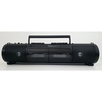 VINTAGE *NEW* 1988 Hitachi TRK-CW3H Cylindrical Dual Cassette AM/FM Boombox