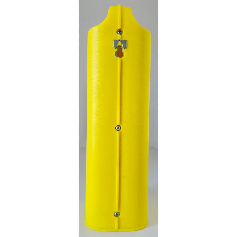 VINTAGE *NEW* 1970's  Battery Operated Fluorescent Lantern Outdoor - Yellow