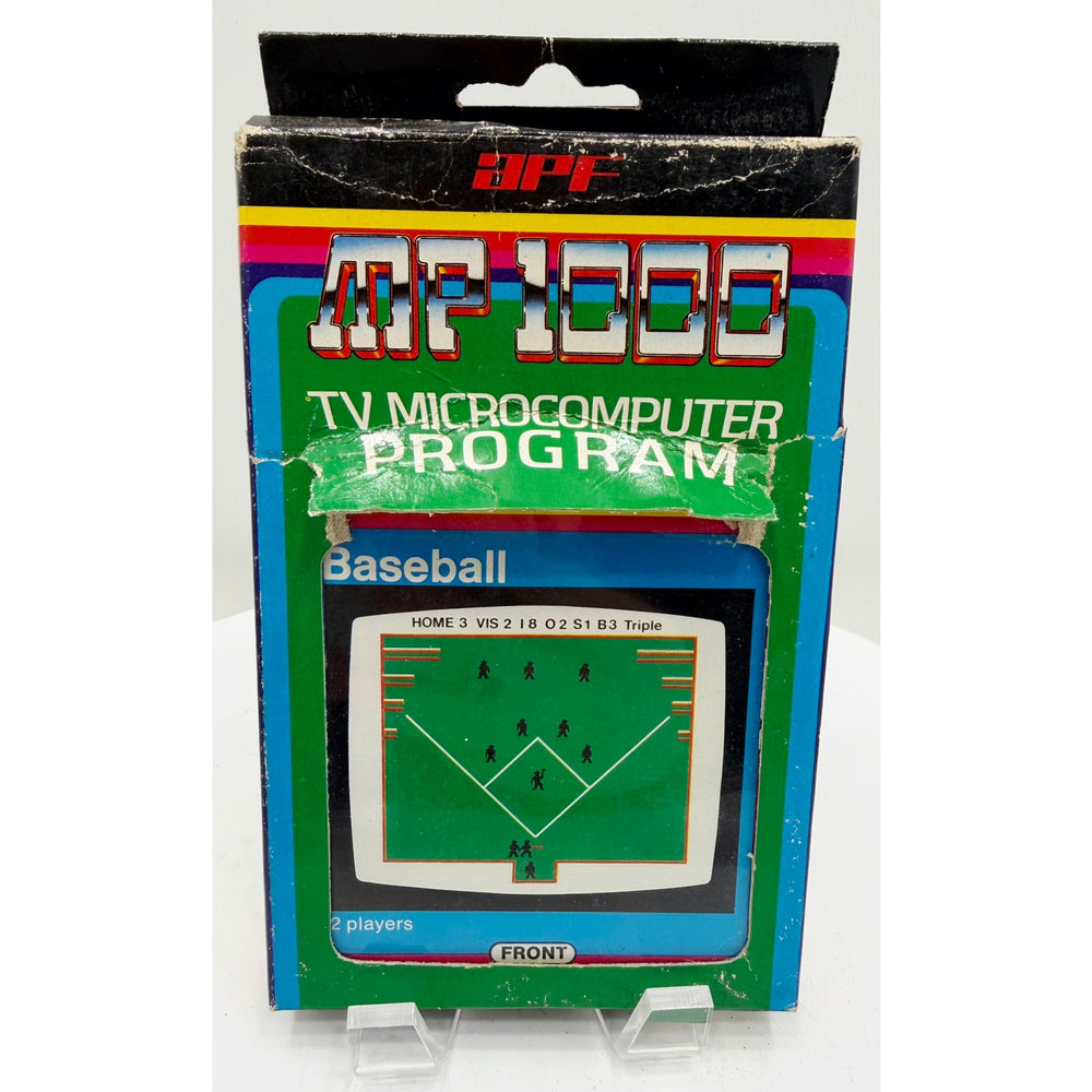 MP 1000 Baseball Game by APF NOS Sealed w/ Box Wear Unsold Dealer Stock