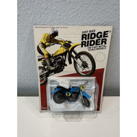 VINTAGE *NEW* 1981 Ridge Riders Blue #9 Dirt Bike Yamaha IT400 Die Cast Toy Car