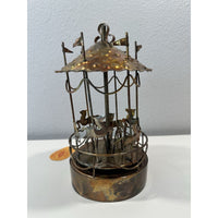 VINTAGE *NEW* 1960's Artmark Metal Musical Carousel By Marlo