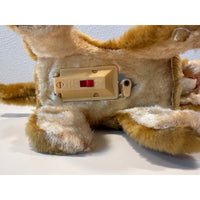VINTAGE *NEW* 1970's Lovely Dog Walking Barking Brown Collared Dog