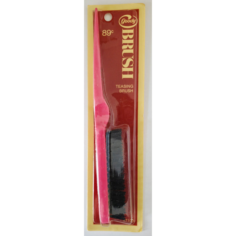 VINTAGE *NEW* 1975 Goody Teasing Brush - Pink