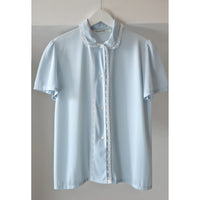 VINTAGE *NEW* 1960's Miss Crinoline Women's Blue with Lace Pajama Set Size 32