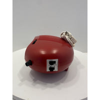 Needs Lovin' - VINTAGE *PRISTINE* 1970's DAITON Space Age Analog AM/FM Clock Radio Red