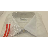 VINTAGE *NEW* 1960's Men's White Collared Shirt Poly/Cotton Blend No Iron Size 14 1/2