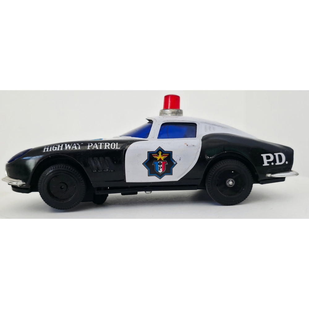 VINTAGE *PRISTINE* 1976 SRK P.D. Highway Patrol Car #99 Metal Die Cast Toy Car