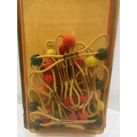 VINTAGE *NEW* 1980's Goody Ponytail Holders Small Neon Brites Pk of 16