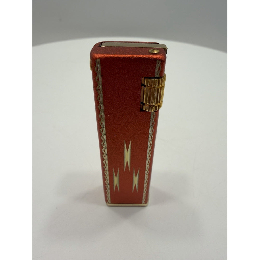 VINTAGE *NEW* 1950's Imperial Red/Gold Super Lighter