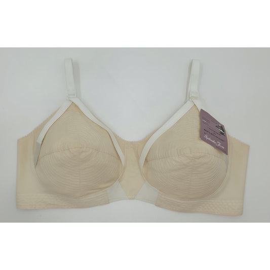 VINTAGE *NEW* 1960's Splendor Form Women's Bullet Bra Cream Size 40B