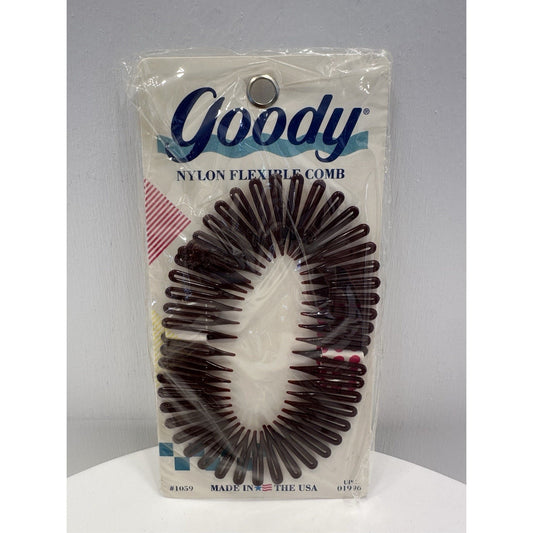 VINTAGE *NEW* 1975 Goody 1059 Nylon Flexible Comb Hair Styler