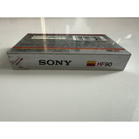 VINTAGE *NEW* SONY HF90 Blank Cassette Tape Type 90 Mins HiFi
