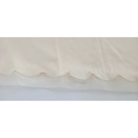 VINTAGE *NEW* 1950's Kayser Women's Cream Half Slip with Scalloped Trim Size L