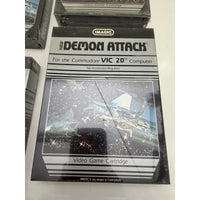 VINTAGE 1983 IMAGIC Commodore VIC 20 DEMON ATTACK Video Game SEALED SET