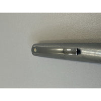 VINTAGE *NEW* 1960's Lady Sheaffer Brushed Steel Florentine Fountain Pen