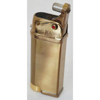 VINTAGE *NEW* 1960's Manor Gold Butane Lighter Japan