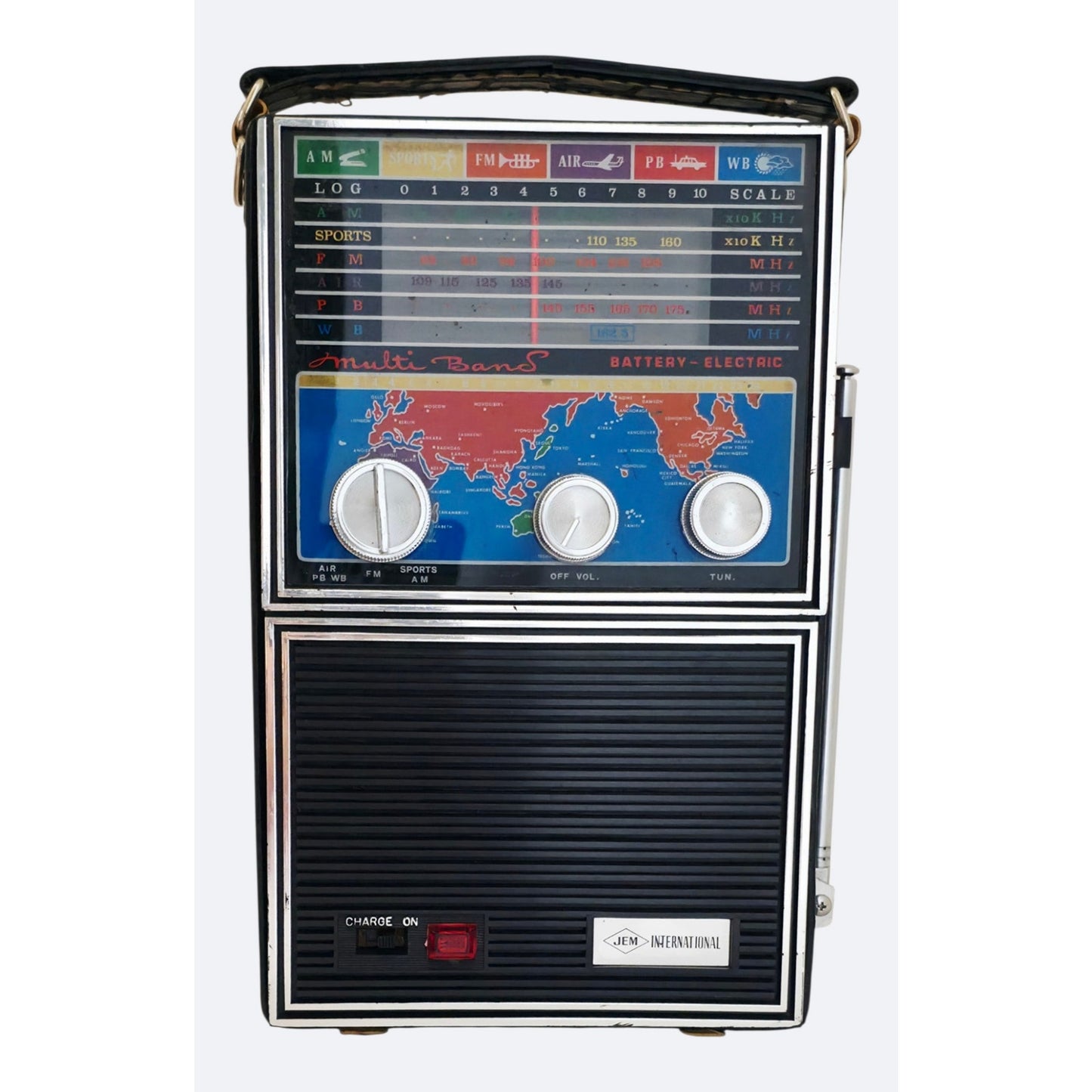 VINTAGE Needs Lovin' 1973 Windsor Solid State AM/FM Portable Radio
