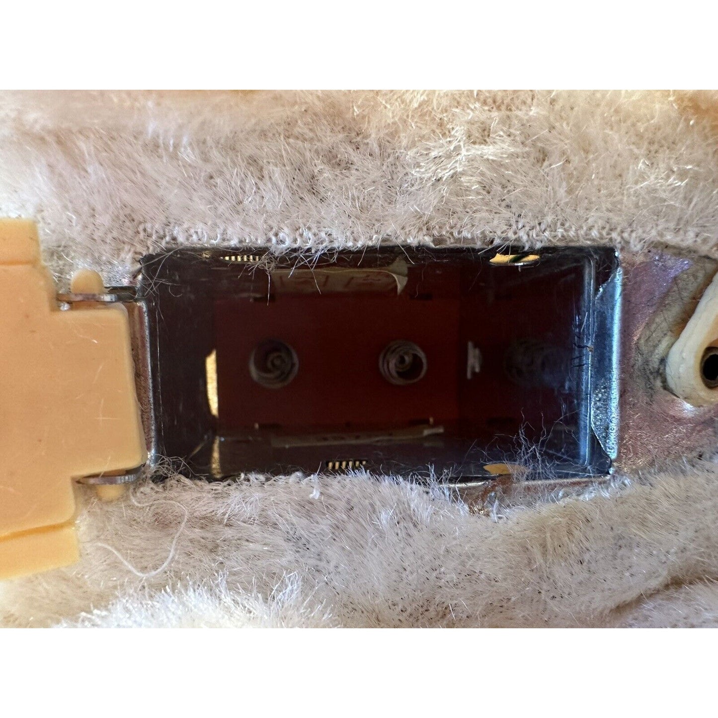 VINTAGE *NEW* 1970's Lovely Dog Walking Barking White Collared Dog