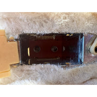 VINTAGE *NEW* 1970's Lovely Dog Walking Barking White Collared Dog