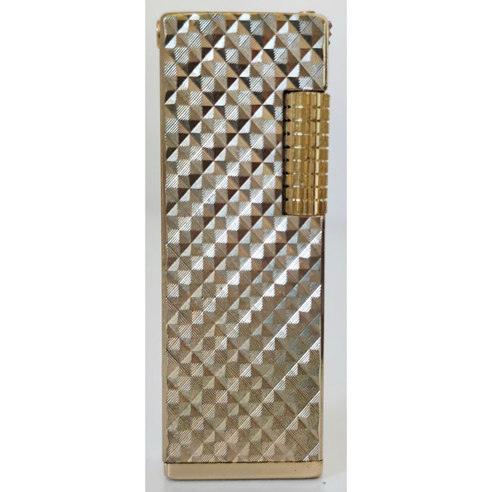 VINTAGE *NEW* 1960's Gold Textured Lighter in Original Box by Supreme USA