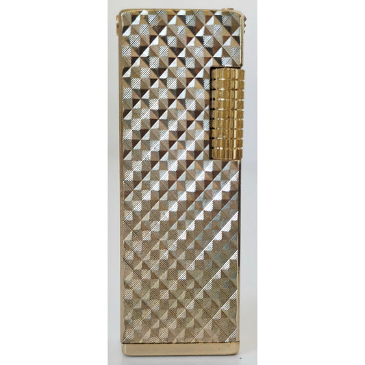 VINTAGE *NEW* 1960's Gold Textured Lighter in Original Box by Supreme USA