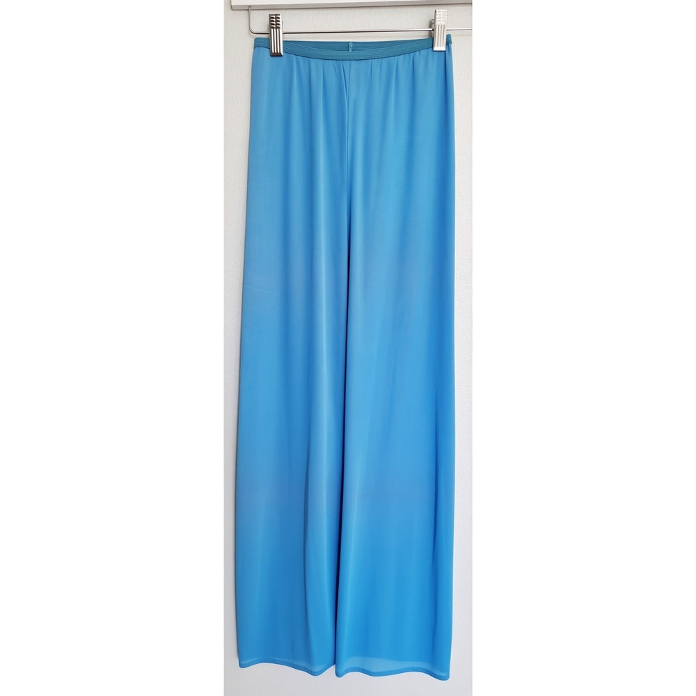 VINTAGE *NEW* 1960's Women's Bright Blue Day Pants | Pajama Pants Size 32