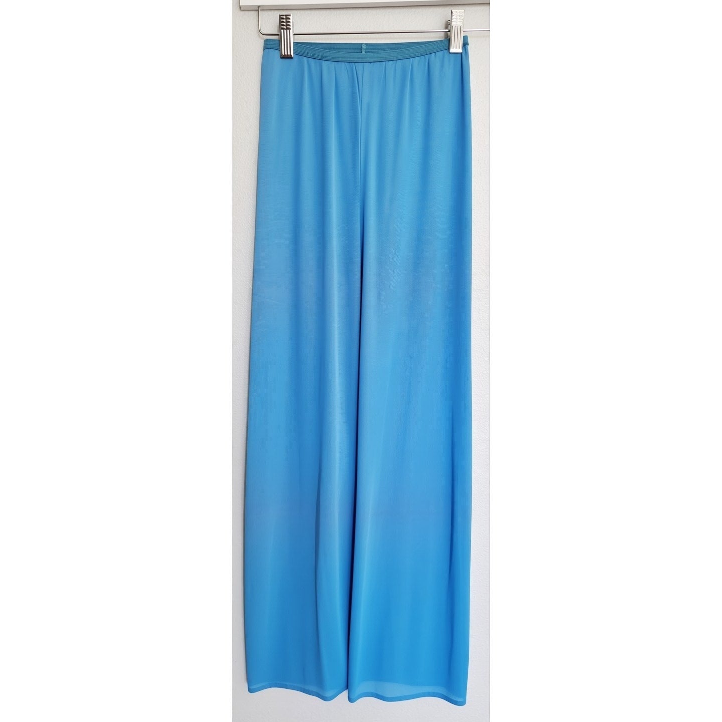 VINTAGE *NEW* 1960's Women's Bright Blue Day Pants | Pajama Pants Size 32