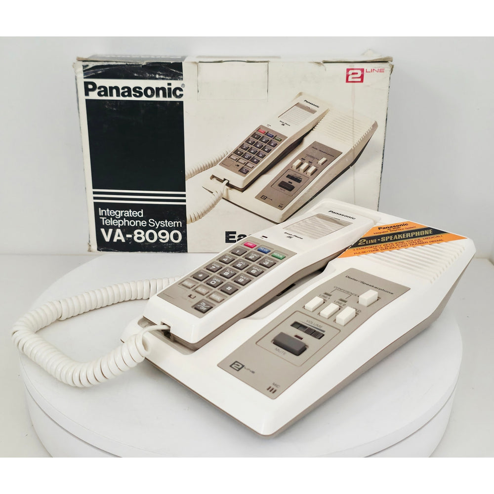 VINTAGE *NEW* 1980's Panasonic White Easa-Phone VA-8090 Telephone