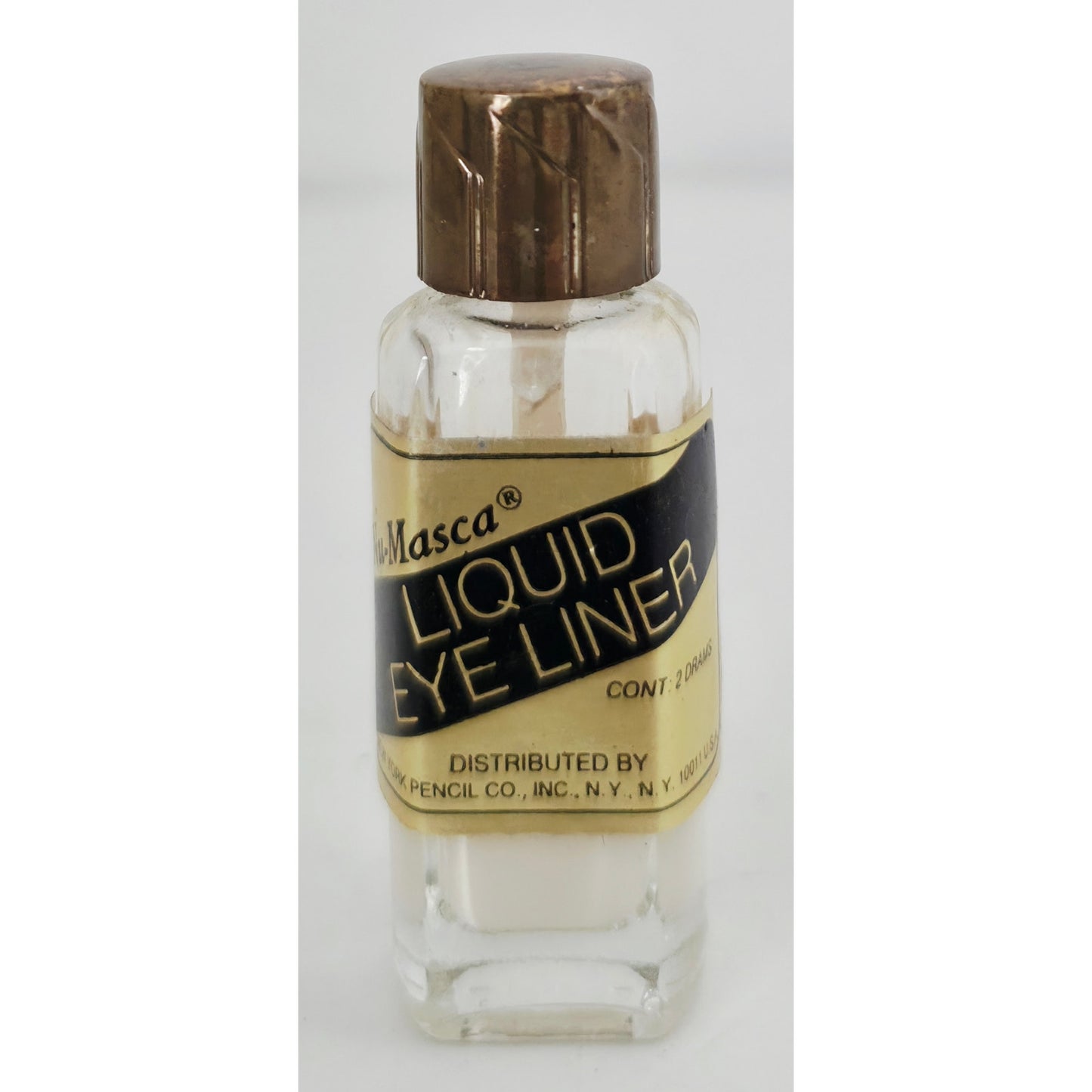 VINTAGE *NEW* 1970's Nu-Masca White Liquid Eye Liner