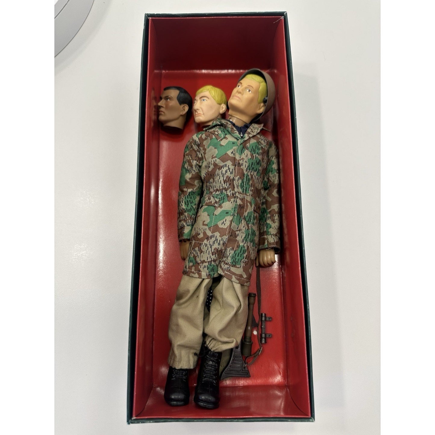 VINTAGE *PRISTINE* The Elite Brigade 12" Action Figure with 3 Heads