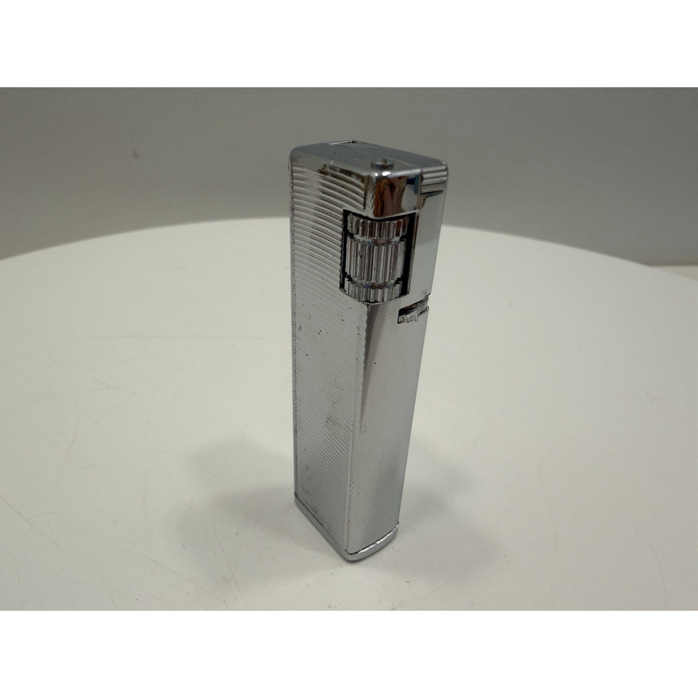 VINTAGE *NEW* 1950's Stellar Silver Textured Super Lighter