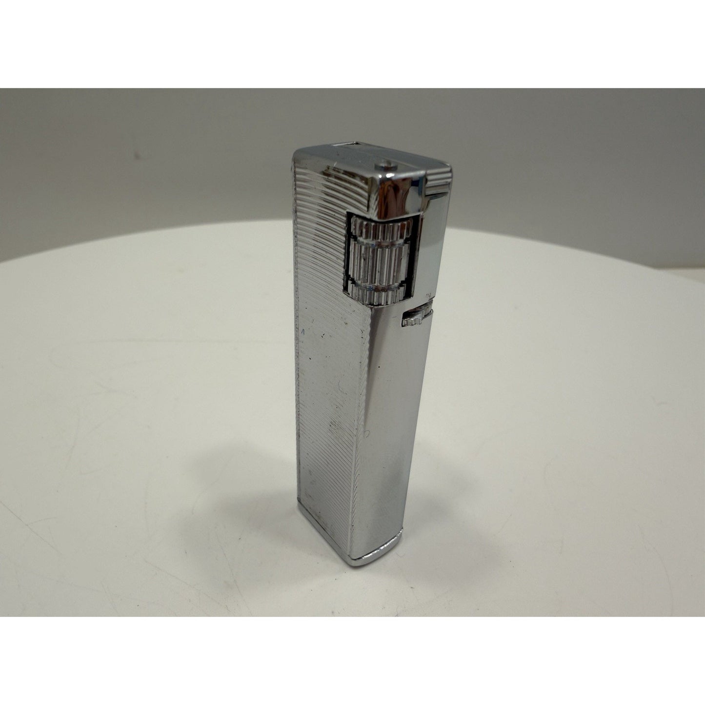 VINTAGE *NEW* 1950's Stellar Silver Textured Super Lighter