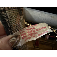 VINTAGE *PRISTINE* 1960's Tigers At Play Lebanese Velvet Tapestry