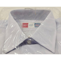 VINTAGE *NEW* 1960's Teri Men's Light Blue Neva Iron Shirt 100% Nylon Sz 15-32