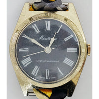 "Frozen In Time" 1960's Vintage Watch Face w/ Silk/Satin Tie Bracelet