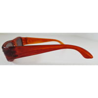 VINTAGE *NEW* 1970's Red Frame with Gray Lens Sunglasses