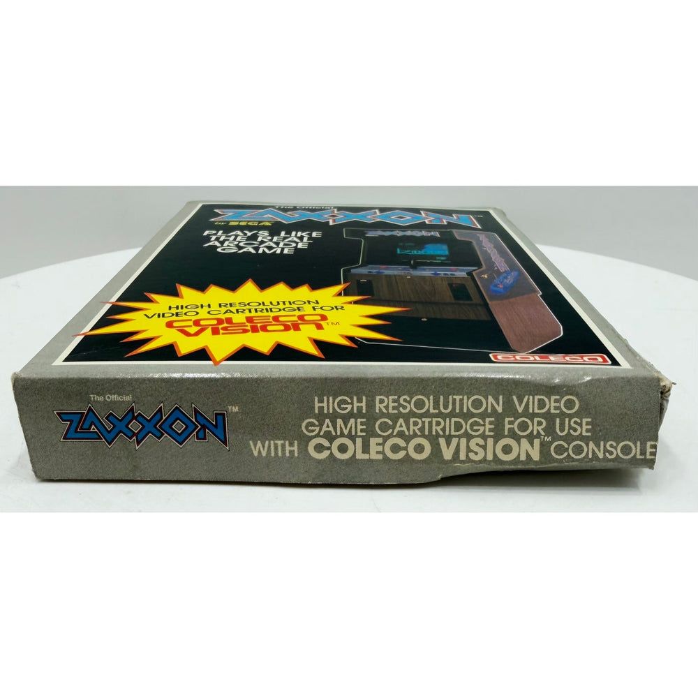 ColecoVision 1982 Zaxxon Video Game NOS Sealed w/Box Wear Unsold Dealer Stock