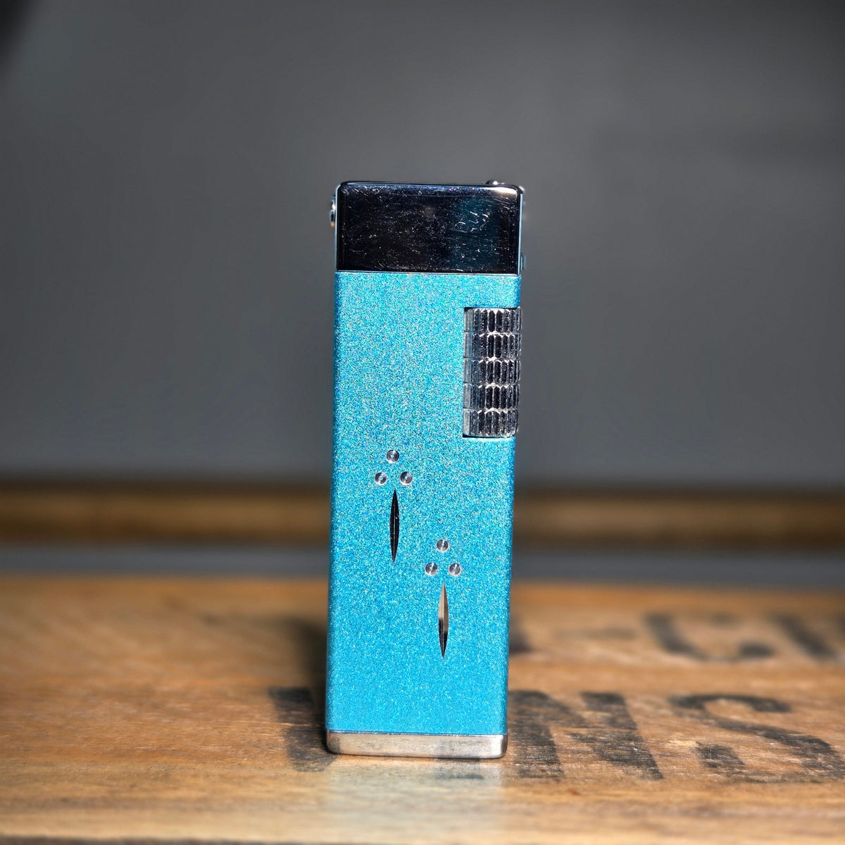 VINTAGE *NEW* 1960's Poppy Aqua Lighter Japan