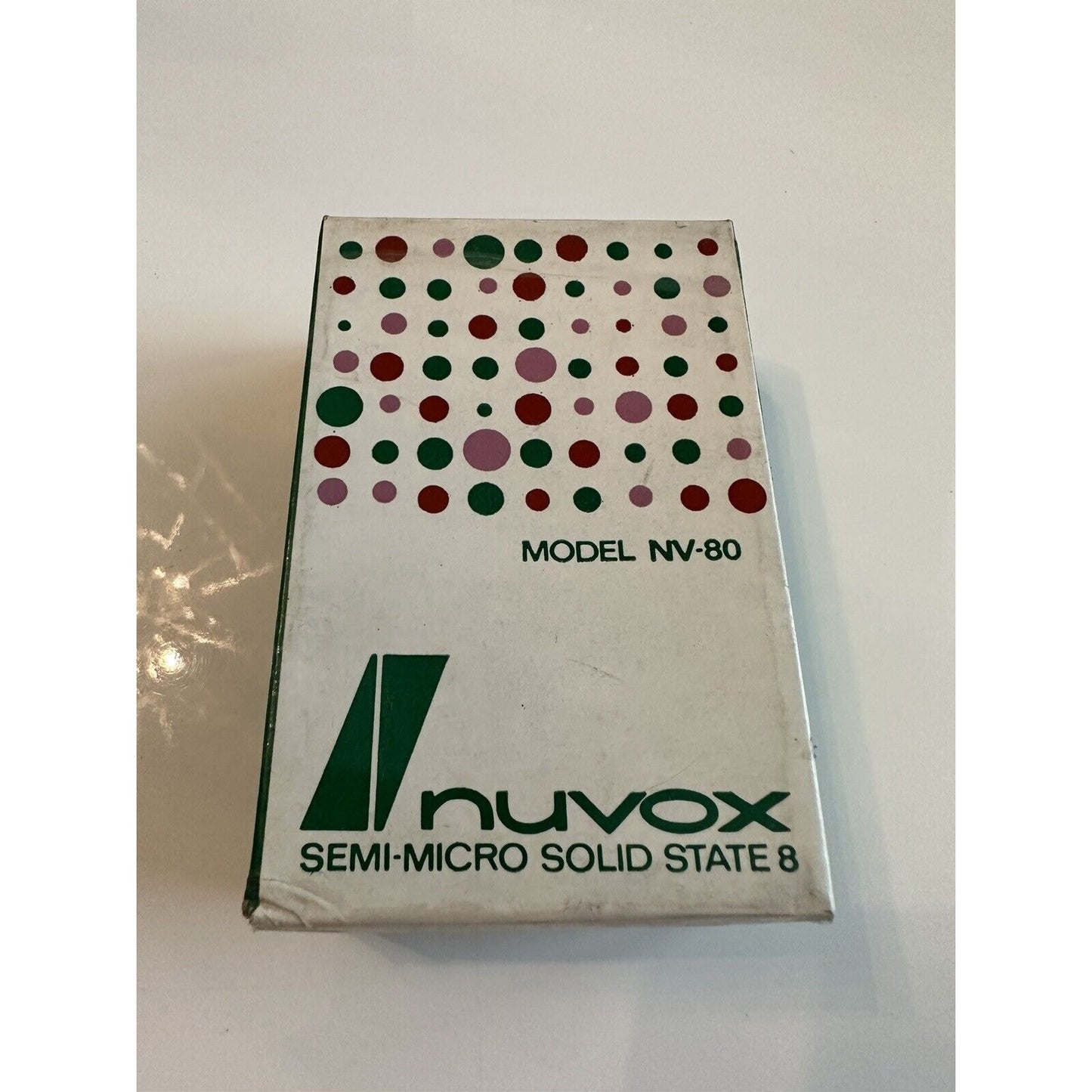 VINTAGE *NEW* Nuvox NV-80 Semi-Micro Solid State 8 Radio